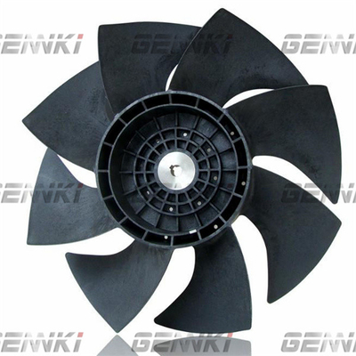 738H S136 Plastic Injection Molding Parts Mirror Polishing Electric Fan Leaf